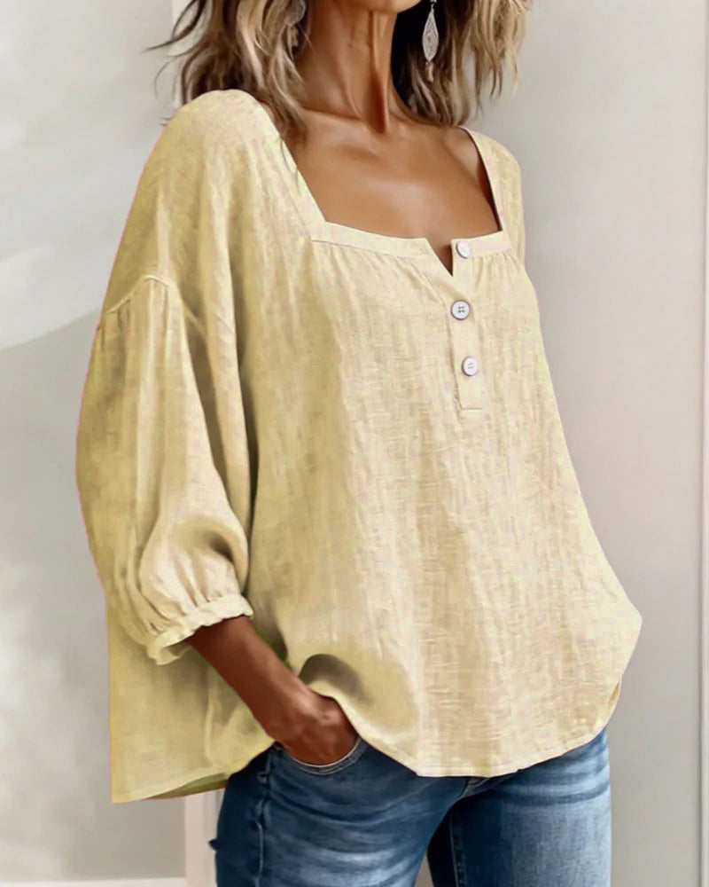 Irène | Blouse en Lin