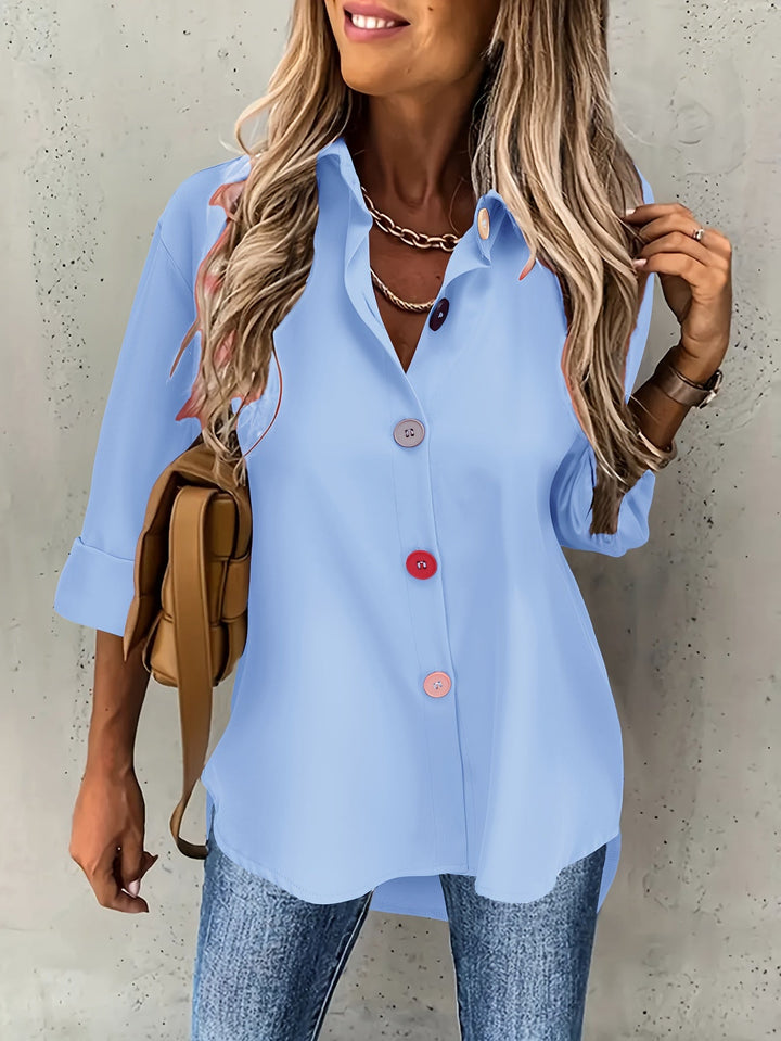 CHIC BLOUSE À BOUTONS POUR FEMMES