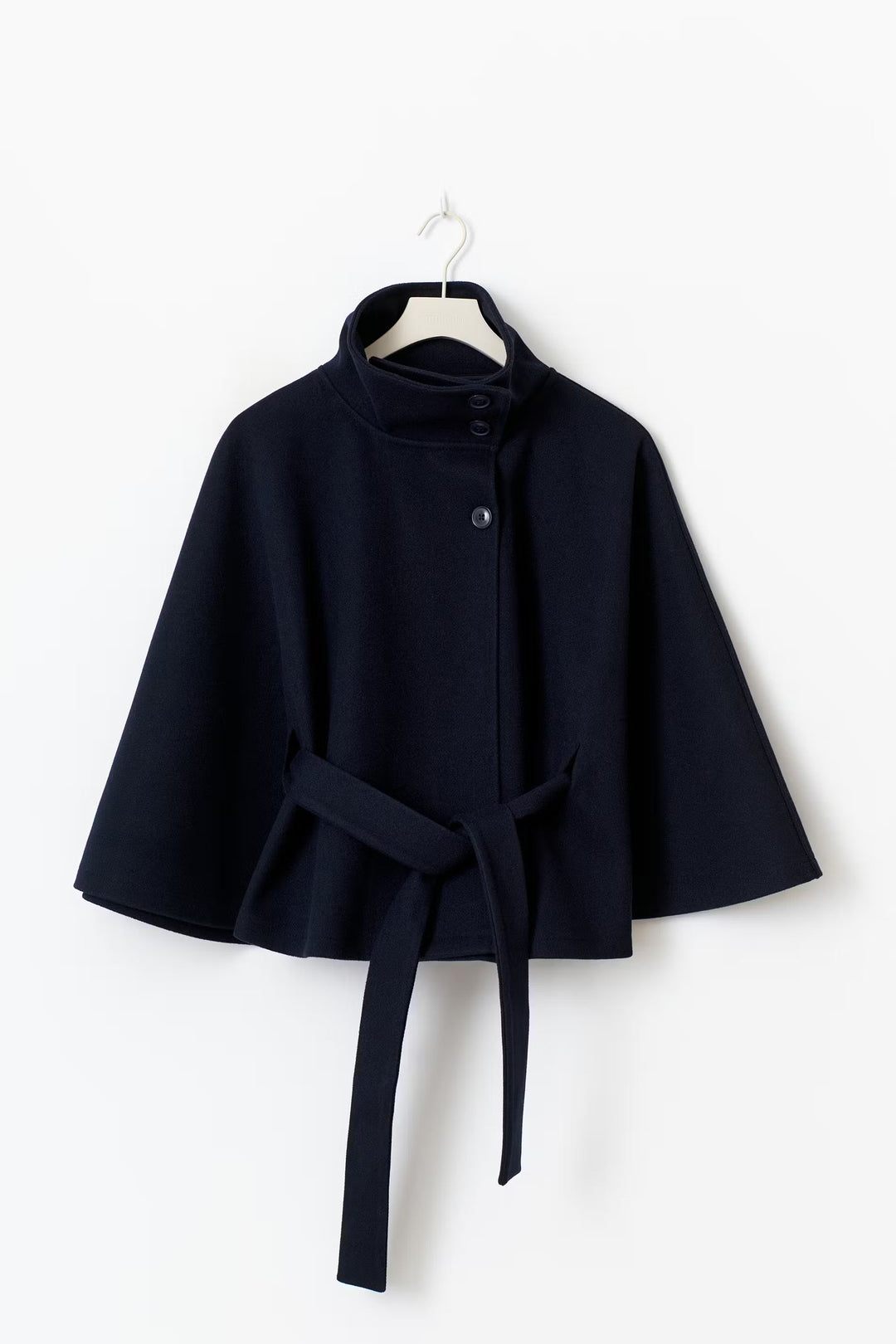 Virginie | Manteau Cape à Ceinture