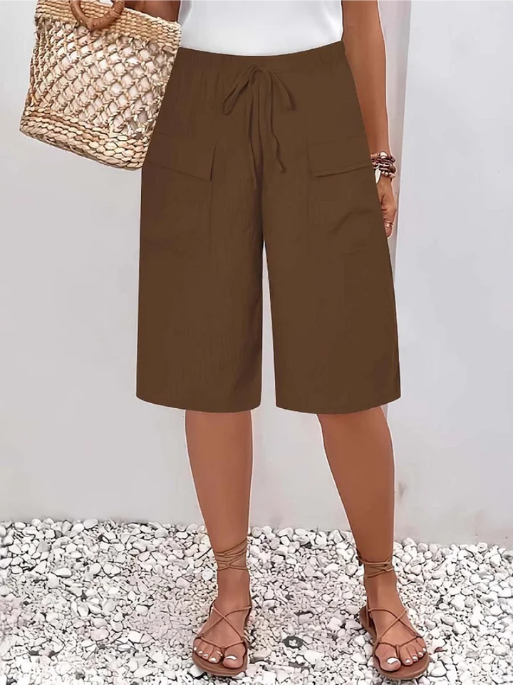SHORTS À CORDON POUR FEMMES