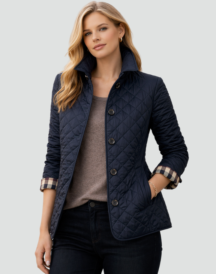 VESTE MATELASSÉE BOUTONNÉE POUR FEMMES
