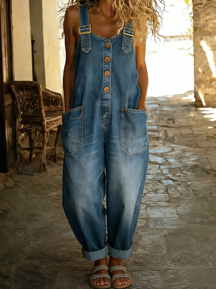 COMBINAISON EN DENIM POUR FEMME