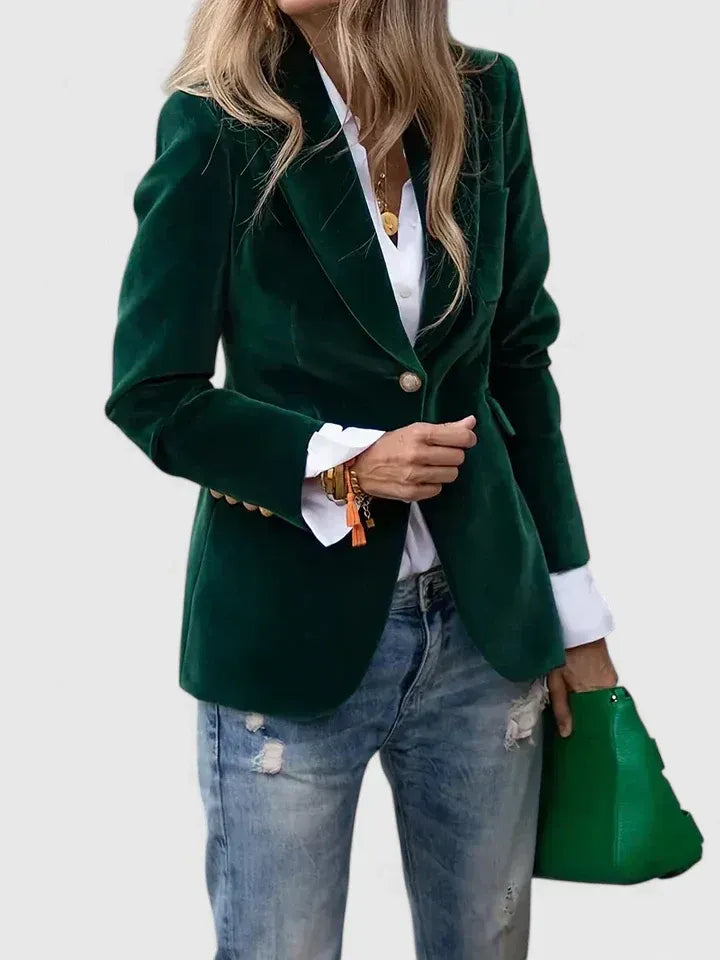 ÉLODIE MOREAU BLAZER ÉLÉGANT POUR FEMME