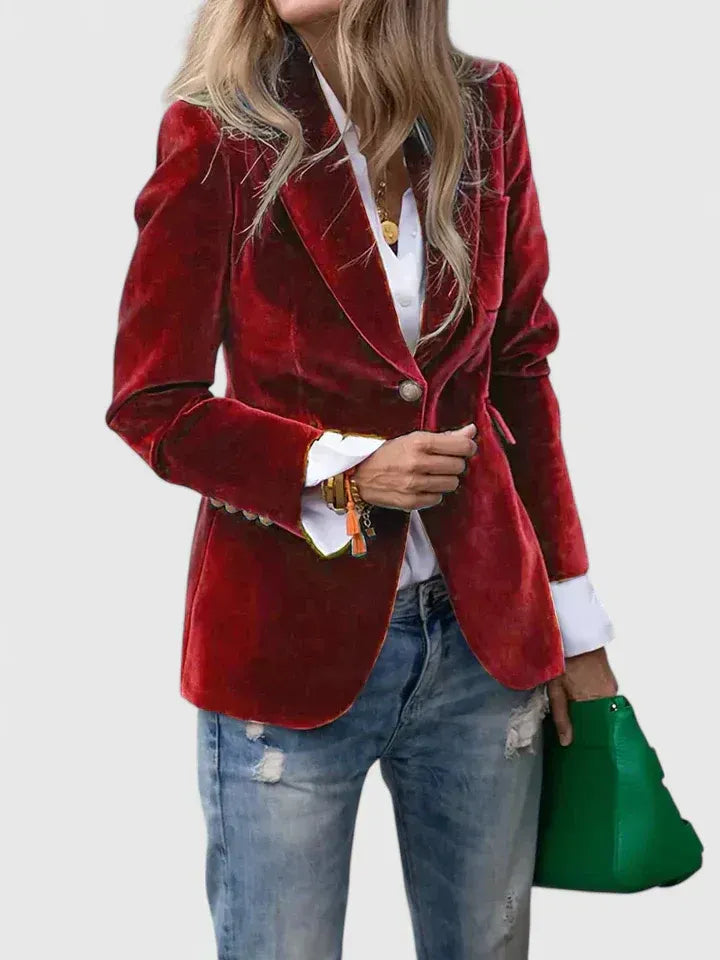 ÉLODIE MOREAU BLAZER ÉLÉGANT POUR FEMME