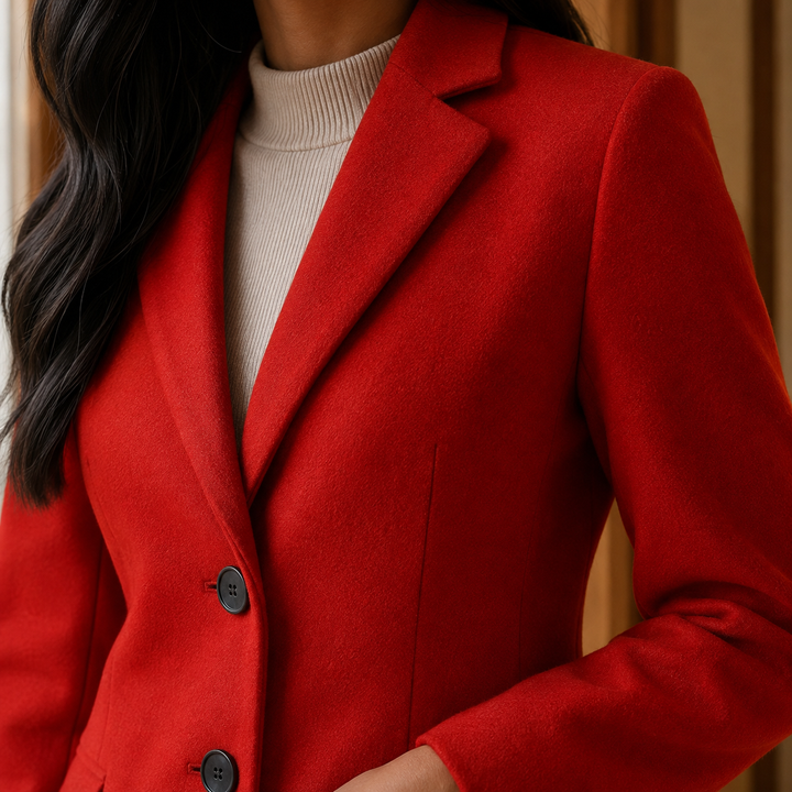 Angèle | Manteau Mi-Long Ajusté