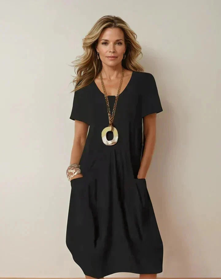 ROBE MIDI FLUIDE POUR FEMMES