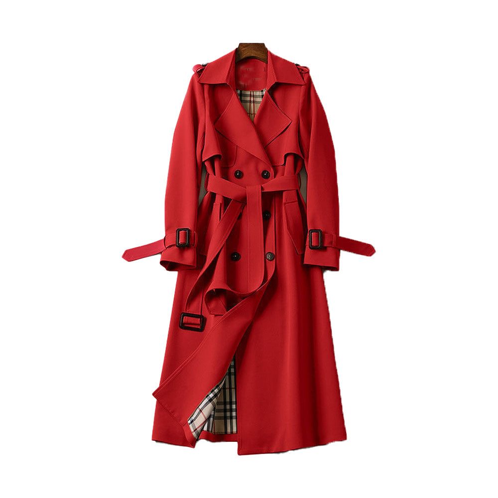 TRENCH-MANTEAU CEINTURÉ POUR FEMMES
