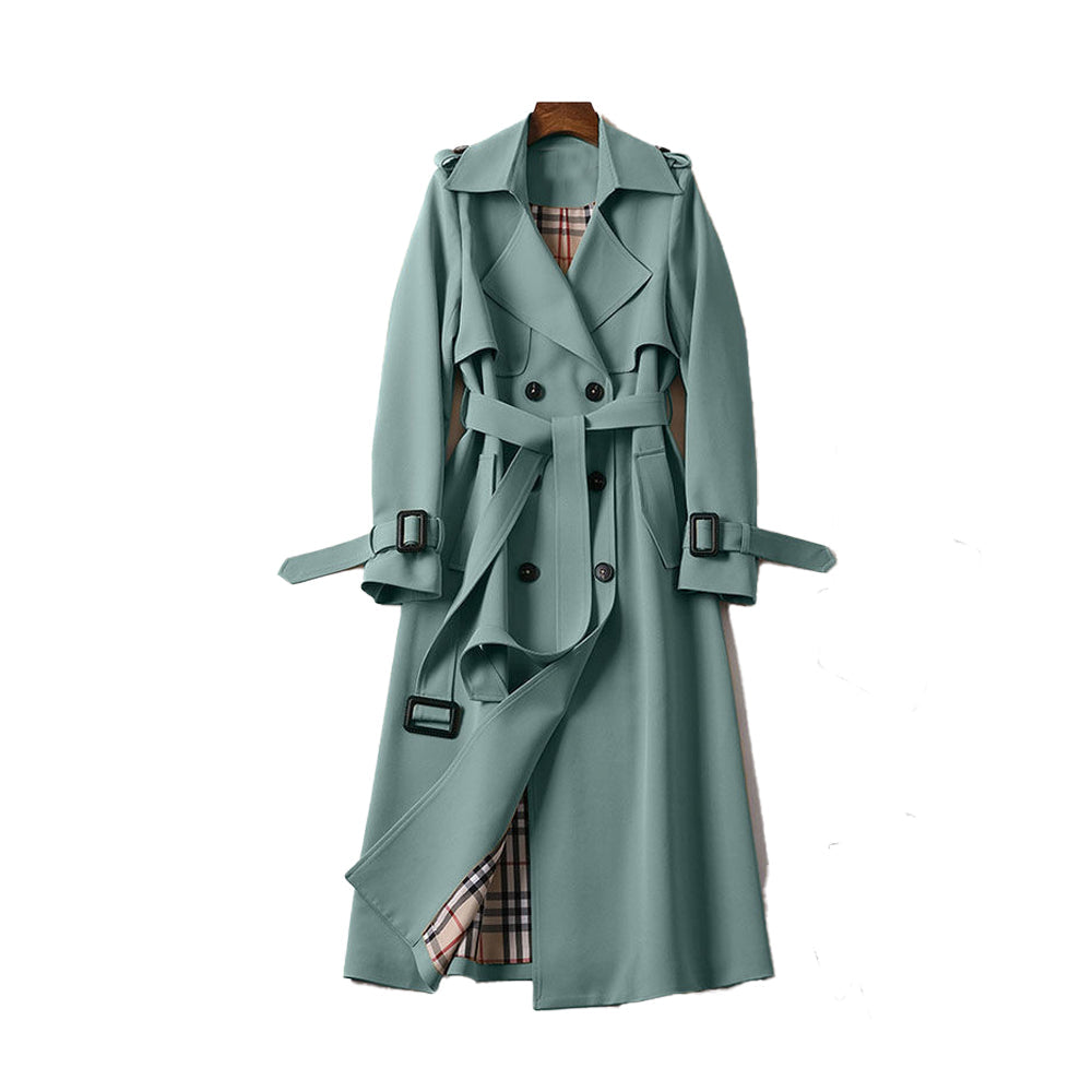 TRENCH-MANTEAU CEINTURÉ POUR FEMMES