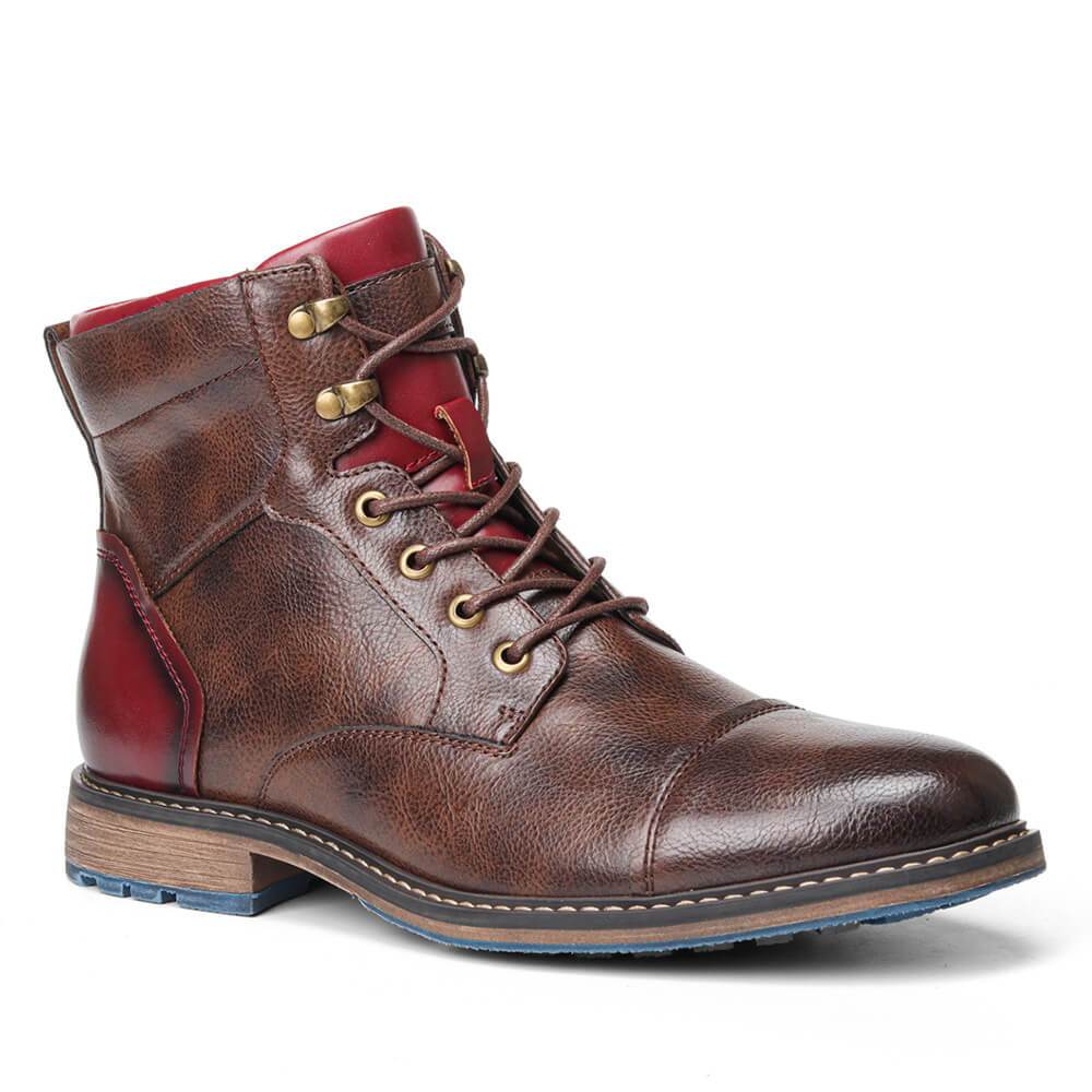 ÉLODIE MOREAU Raphaël - Bottes Oxford en cuir classiques pour hommes