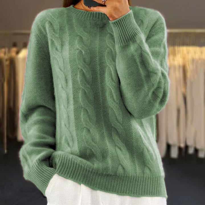 CLASSIQUE PULL CHAUD EN POUR FEMMES