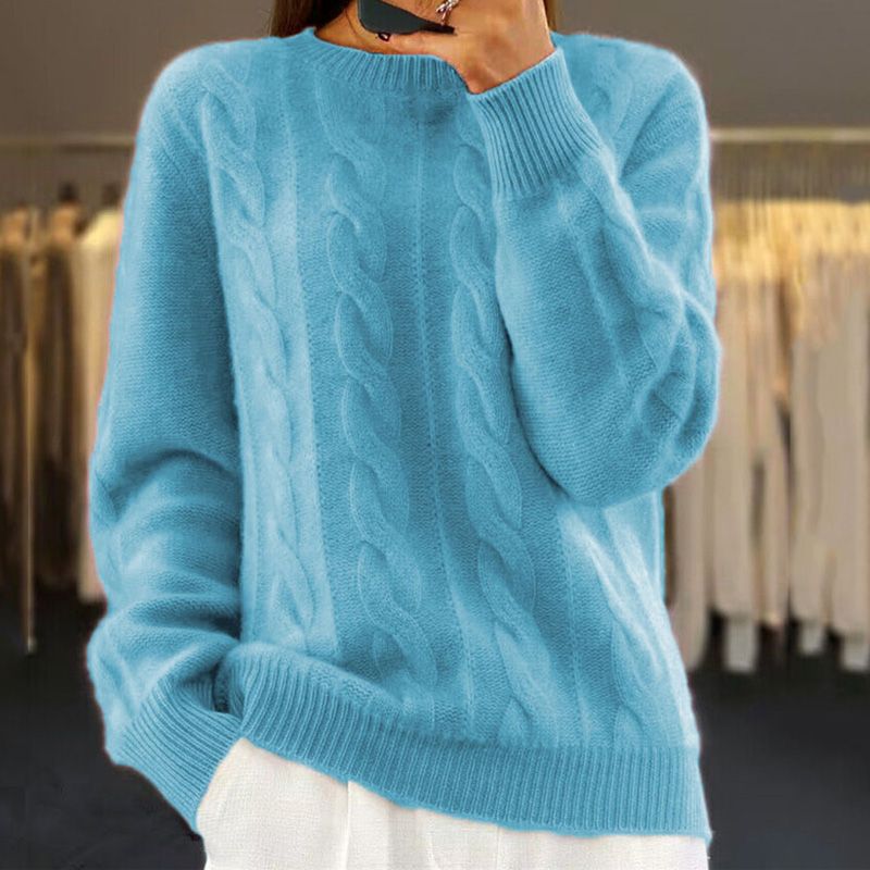 CLASSIQUE PULL CHAUD EN POUR FEMMES